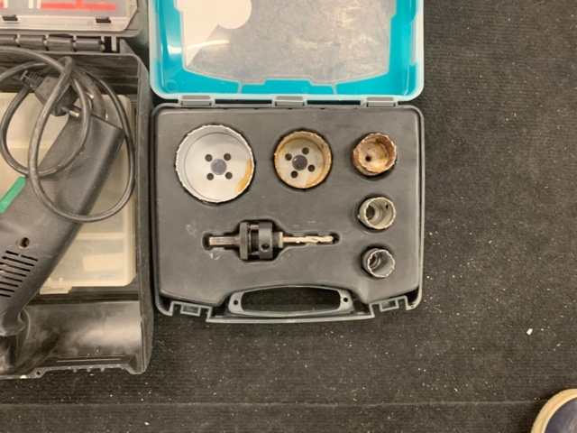 991440-3 Angle cutter and tiger saw Meec, drilling machine Skil, hole saws