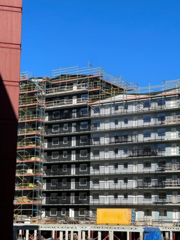 1023839-3 Scaffolding for dismantling Trebex ca2480m²