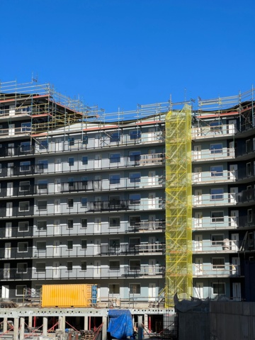 1023839-4 Scaffolding for dismantling Trebex ca2480m²