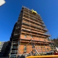 1023839-5 Scaffolding for dismantling Trebex ca2480m²