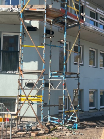 1023839-11 Scaffolding for dismantling Trebex ca2480m²