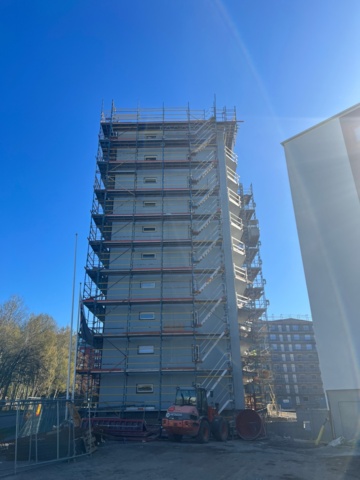 1023839-14 Scaffolding for dismantling Trebex ca2480m²