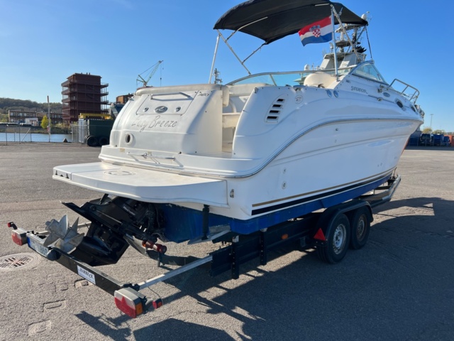 993525-6 Sea Ray 260 Sundancer - 2001 Mercruiser 5.7 incl Boat trailer