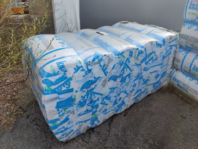 1022509-1 Isoleringsskivor Knauf Insulation Ecobatt 035 1210*460*120 mm