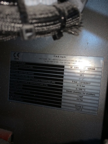 992895-9 Dry cleaner Union HXL8015S -2017