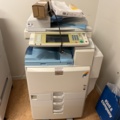 963284-1 Printer Rico Aficio MP C3330 and document shredder