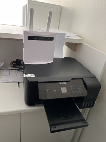 963296-1 Printer, Epson EcoTank ET-2721 incl. router