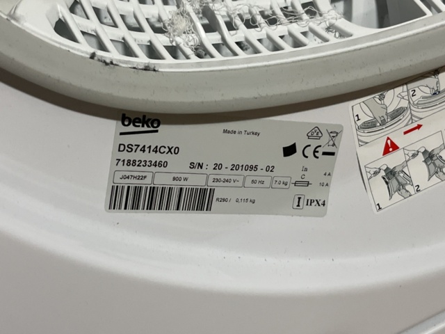 963300-6 Washing machine & dryer / Cylinda x Beko