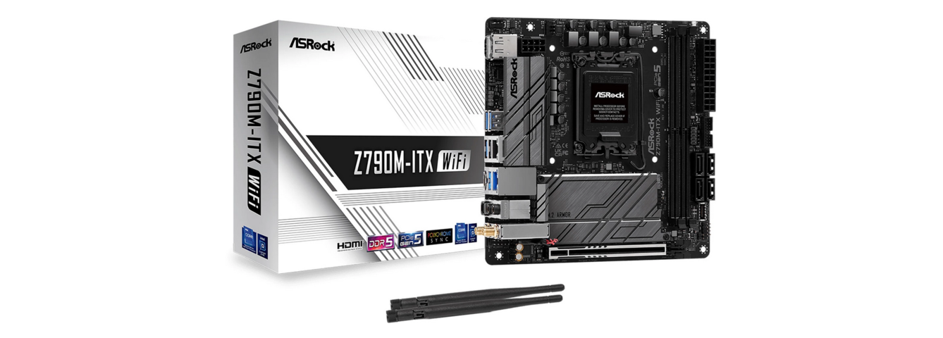 1022136-2 Moderkort Asrock Z790M-ITX WIFI