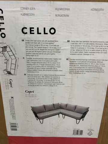 1025568-3 Hörnsoffa Cello Capri