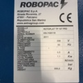 1025575-2 Automatic plastic machine Robopac Rotoplat TP 107 FRD, 2011