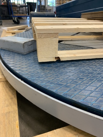 1025575-10 Automatic plastic machine Robopac Rotoplat TP 107 FRD, 2011