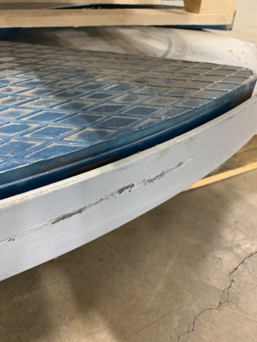 1025575-12 Automatic plastic machine Robopac Rotoplat TP 107 FRD, 2011