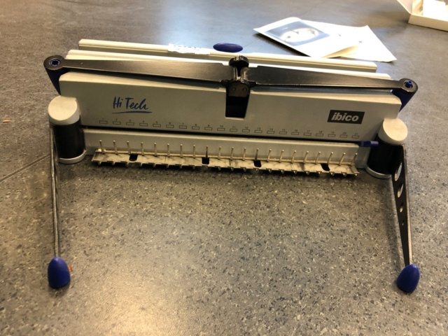 1025607-3 Ibico HiTech kierreselkäsidontalaite - Ei pohjahintaa