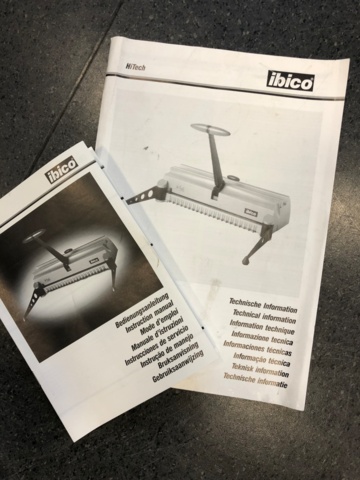 1025607-10 Ibico HiTech kierreselkäsidontalaite - Ei pohjahintaa