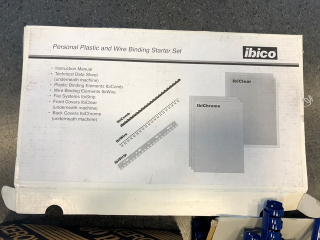1025607-13 Ibico HiTech kierreselkäsidontalaite - Ei pohjahintaa