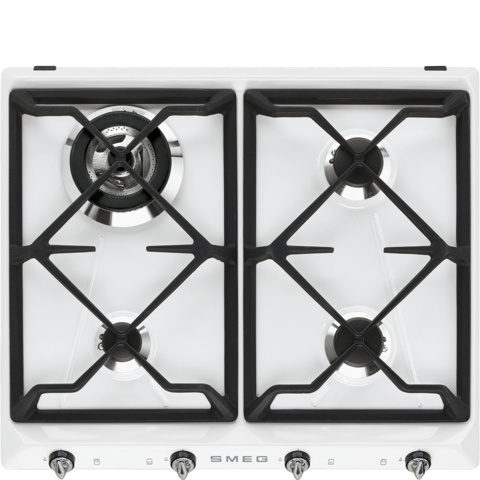 1025736-1 Gas hob White Victoria SMEG SR964BGH