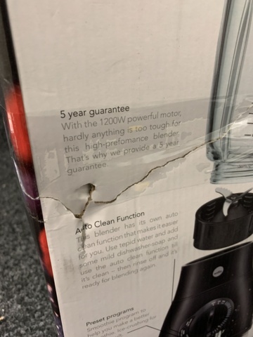 1025200-4 Blender Wilfa Xplode Vitamin BL1B-P1200