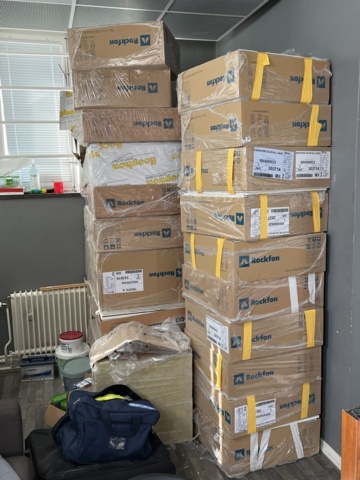 963301-1 Acoustic tiles, approx. 30 filled cartons (Rockfon & Ecophon)