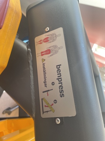 1025775-7 Gym Equipment Leg Press