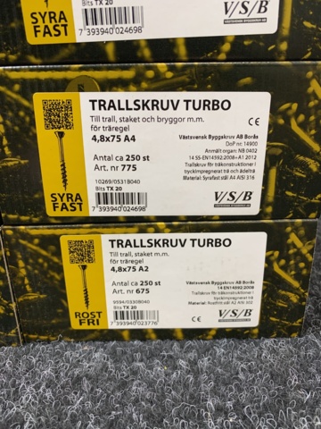 1026476-7 Assortment with trolley screw VSB