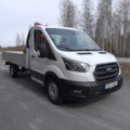 929115-7 Flakbil med Kran Ford Transit 2.0 EcoBlue -2020