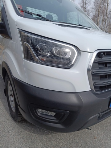 929115-17 Flakbil med Kran Ford Transit 2.0 EcoBlue -2020