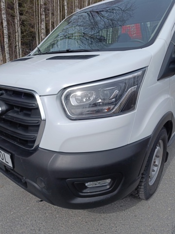 929115-22 Flakbil med Kran Ford Transit 2.0 EcoBlue -2020