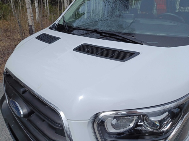 929115-25 Flakbil med Kran Ford Transit 2.0 EcoBlue -2020