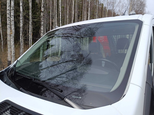 929115-26 Flakbil med Kran Ford Transit 2.0 EcoBlue -2020