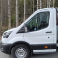 929115-27 Flakbil med Kran Ford Transit 2.0 EcoBlue -2020