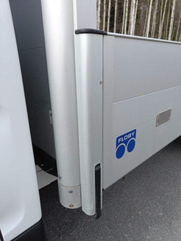 929115-34 Flakbil med Kran Ford Transit 2.0 EcoBlue -2020