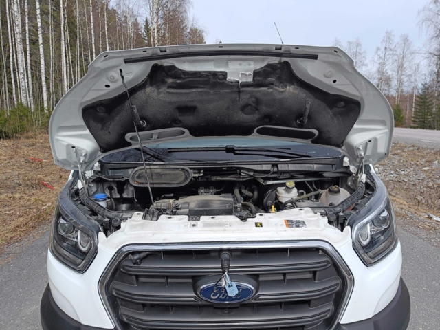 929115-67 Flakbil med Kran Ford Transit 2.0 EcoBlue -2020