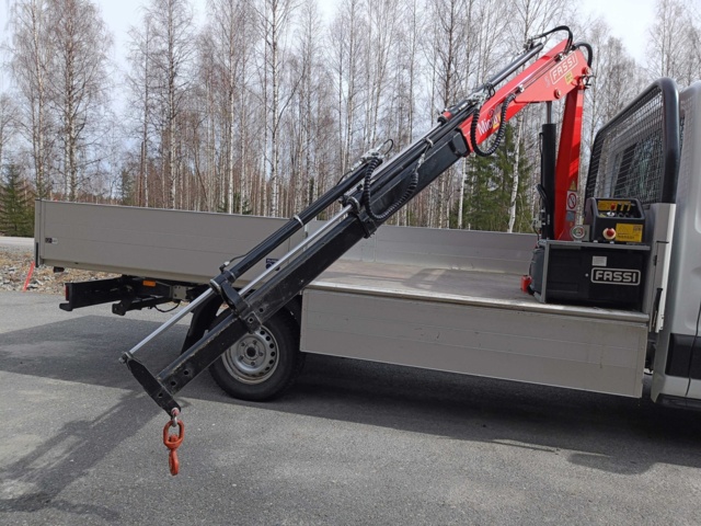 929115-88 Flakbil med Kran Ford Transit 2.0 EcoBlue -2020