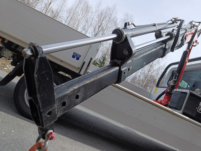 929115-90 Flakbil med Kran Ford Transit 2.0 EcoBlue -2020