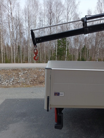 929115-95 Flakbil med Kran Ford Transit 2.0 EcoBlue -2020