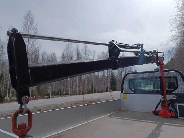 929115-96 Flakbil med Kran Ford Transit 2.0 EcoBlue -2020