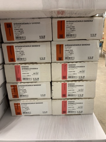 1026499-8 Pallet with banded screw VSB