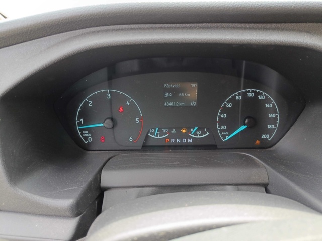 929115-126 Flakbil med Kran Ford Transit 2.0 EcoBlue -2020