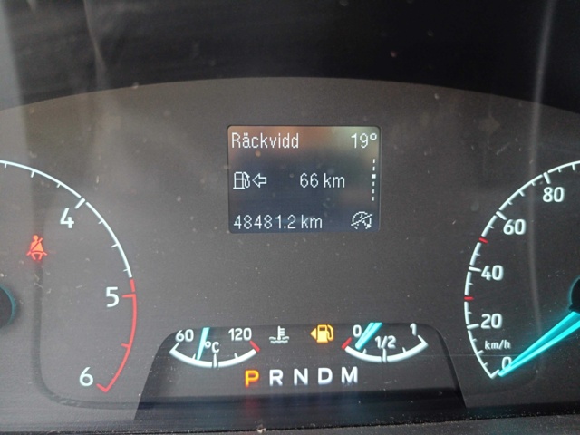 929115-127 Flakbil med Kran Ford Transit 2.0 EcoBlue -2020