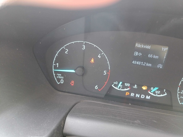 929115-129 Flakbil med Kran Ford Transit 2.0 EcoBlue -2020