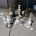 954699-3 Various lamp fittings, approx. 15 pcs