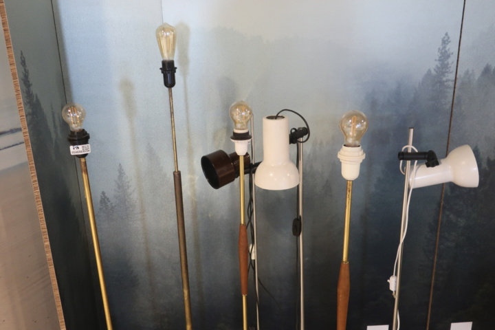 954699-6 Various lamp fittings, approx. 15 pcs