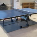 954702-3 Ping-pong table, Stiga ActionRoller and 10 racks, Yasaka
