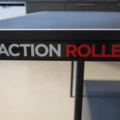 954702-5 Ping-pong table, Stiga ActionRoller and 10 racks, Yasaka
