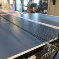 954702-9 Ping-pong table, Stiga ActionRoller and 10 racks, Yasaka