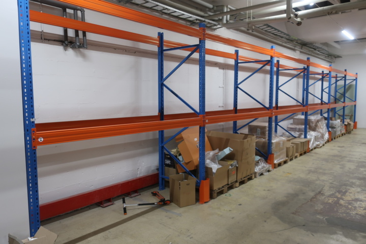 6 sections pallet rack - 7 ends and 24 beams - PS Auction - We value ...