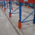 954731-4 8 sections of pallet racking - 9 ends and 30 beams