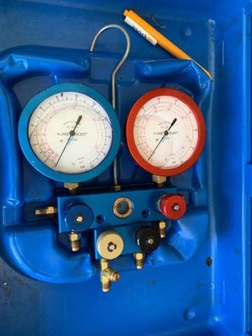 992929-2 Analog manometer inkl kablage