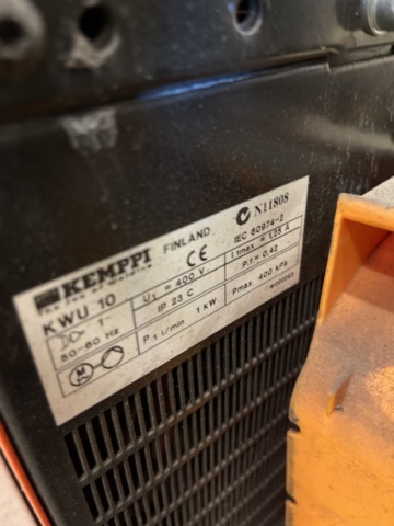 1012899-11 KEMPPI KPS 3500 pipe wire welder